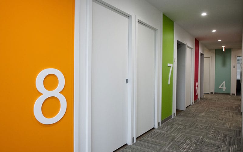 Operatory hallway at Buckeye Pediatric Dentistry