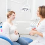 pregnant woman at the dentist - Buckeye Pediatric Dentistry in Reynoldsburg