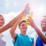 teens drinking sports drinks - Buckeye Pediatric Dentistry in Reynoldsburg