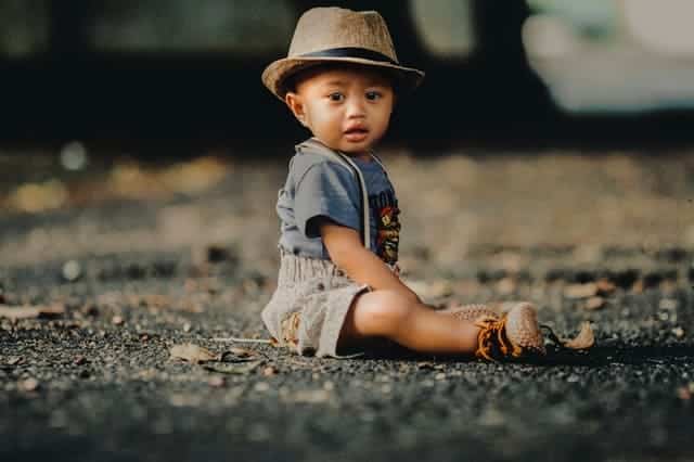 toddler boy in fedora -Buckeye Pediatric Dentistry in Reynoldsburg