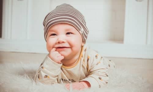 baby in hat